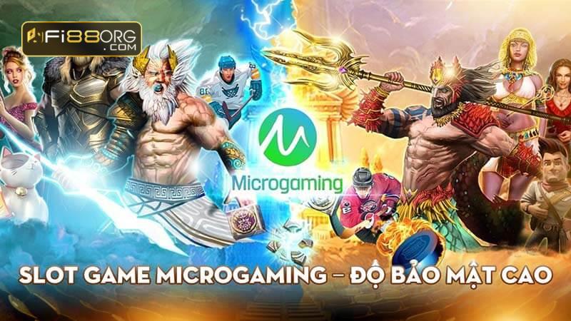 Slot game Microgaming – Độ bảo mật cao